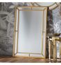 Sinatra Rectangle Mirror Gold - Style Our Home 