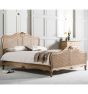 Chic Weathered 6ft Kingsize Bed (Cane)