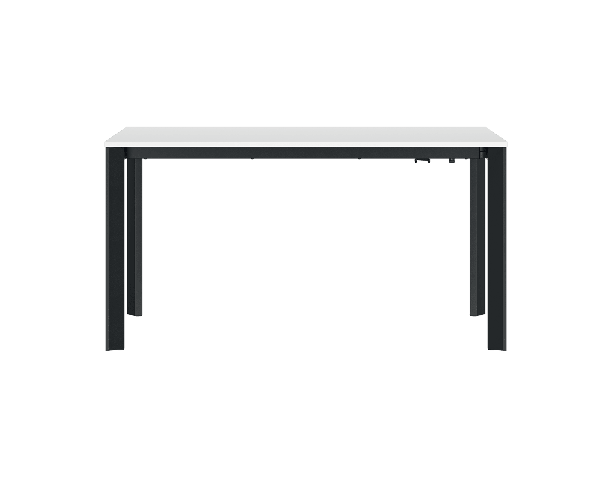 Extendable table S anthracite legs Extenso by Gautier | Style Our Home