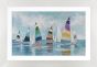 Sailing in Colour (white frame) by Camelot Pictures | Style Our Home