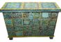 Antique Hand Painted Sideboard with Lift Up Lid