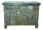 Antique Hand Painted Sideboard with Lift Up Lid