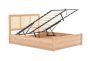 135cm Croxley Rattan Ottoman Oak by Birlea | Style Our Home