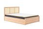 135cm Croxley Rattan Ottoman Oak by Birlea | Style Our Home