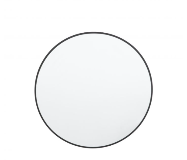 Bennet Black Round Mirror by Hudson Living | Style our Home 