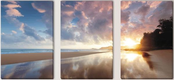 Secret Beach Triptych by Camelot Pictures | Style Our Home
