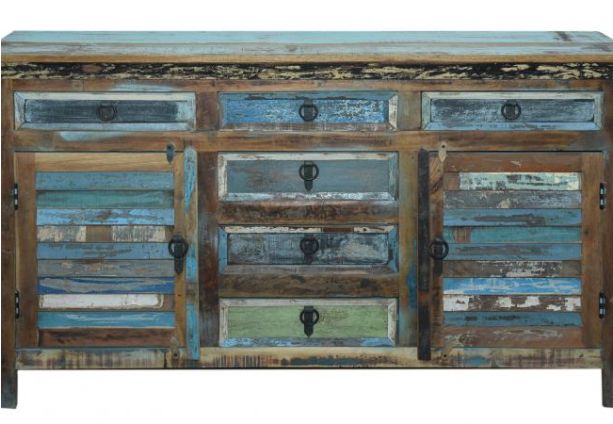 Reclaimed 2 Door 6 Drawers Sideboard by Quirky Barn | Style Our Home