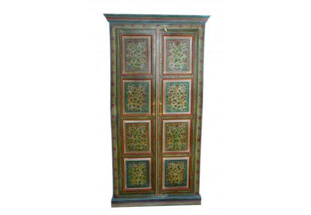 Hand Painted Tall 2 Door Cabinet by Quirky Barn | Style Our Home
