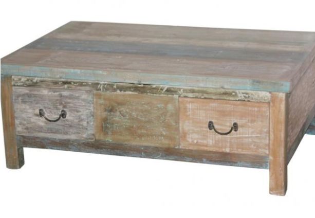 Reclaimed Coffee Table with 2 Drawers by Quirky Barn | Style Our Home