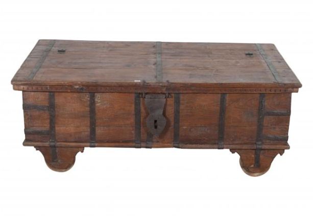 Antique Trunk with Lift Top by Quirky Barn | Style Our Home