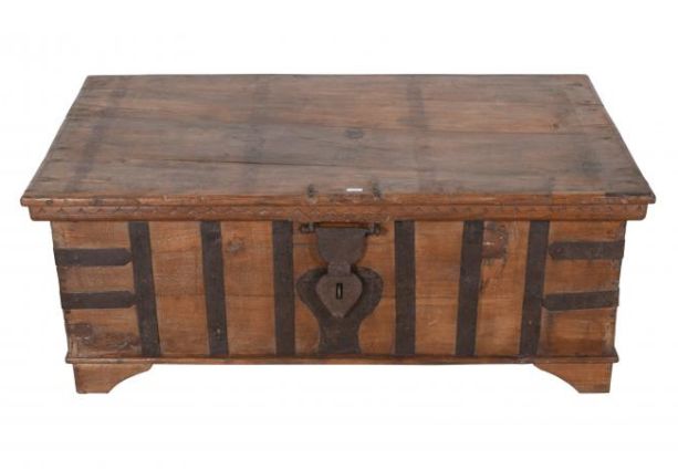 Antique Trunk with Lift Top by Quirky Barn | Style Our Home