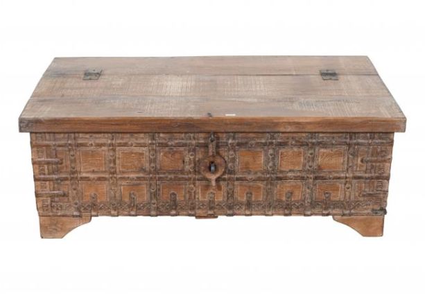 Antique Trunk with Lift Top by Quirky Barn | Style Our Home