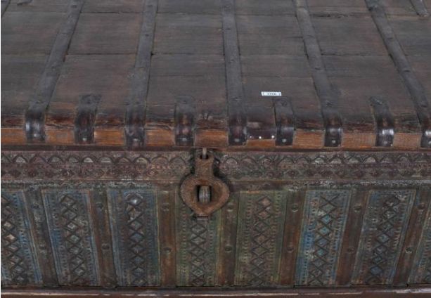 Antique Trunk with Lift Top by Quirky Barn | Style Our Home