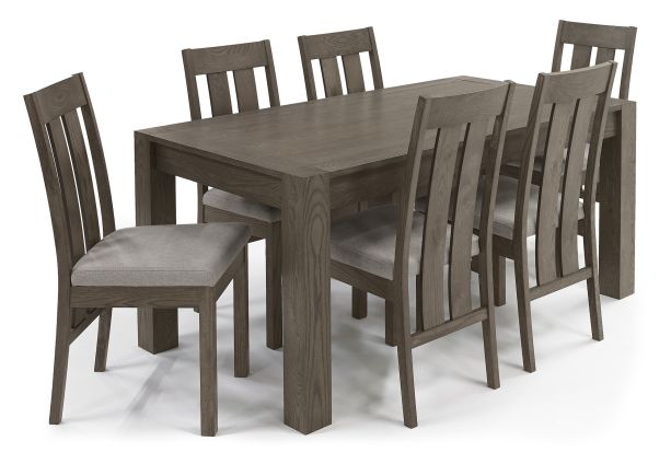 Turin Dark Oak Dining Table - Style our Home