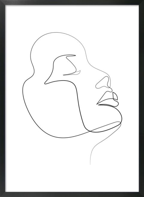 Face Sketch i by Camelot Pictures | Style Our Home