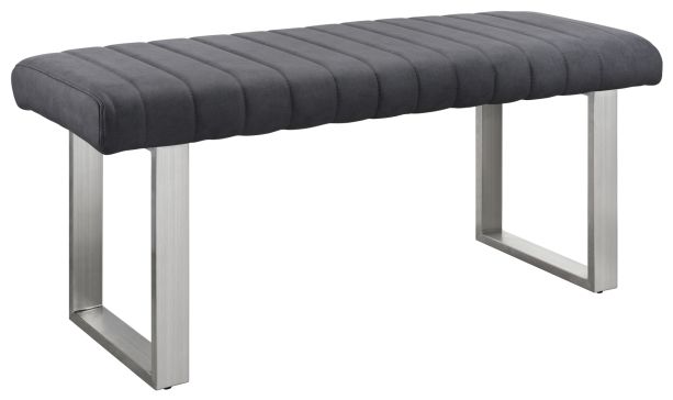 Apollo Low Bench – Dark Grey by Classic Furniture | Style Our Home