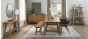 Camden Rustic Oak 4-6 Seater Table & 2 Arm Chairs in Old West Vintage & Small Bench by Bentley Designs | Style Our Home
