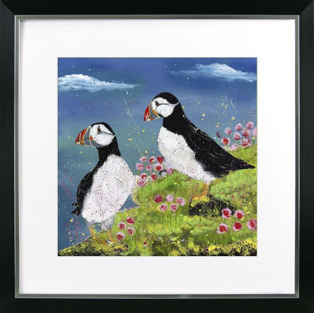 At the Coast 2 – Cliff Top Puffins by Camelot Pictures | Style Our Home