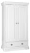 Chantilly White Double Wardrobe - Style Our Home