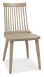 Dansk Scandi Oak 4 Seater Table & 4 Ilva Spindle Chairs in Scandi Oak by Bentley Designs | Style Our Home