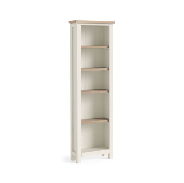 Modern Country Coconut Slim Bookcase by Condell/Global Home Group | Style Our Home