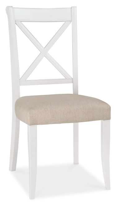 Hampstead Two Tone X Back Chair (a pair) - Style Our Home