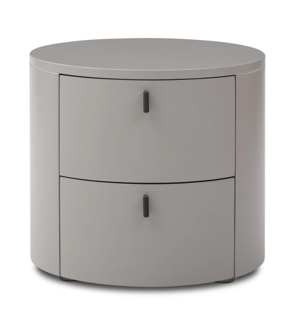 Sims Bedside - Matte Grey By Tommy Franks | Style Our Home