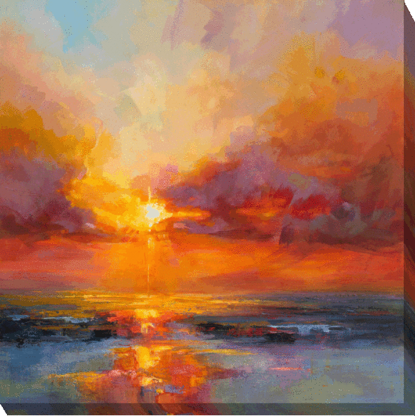 Evening Sparkle Canvas by Camelot Pictures | Style Our Home