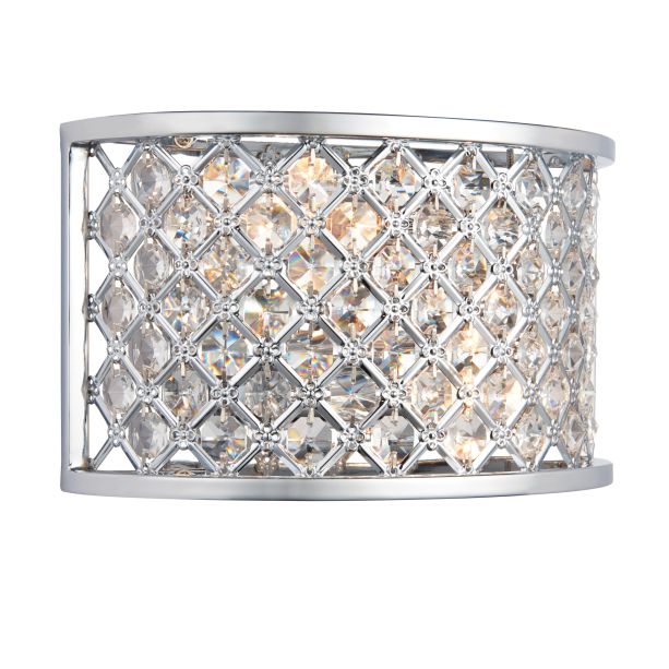 Hudsono Wall Light Chrome by Gallary Living | Style Our Home