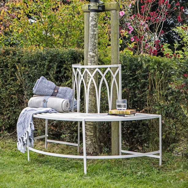Alberano Outdoor Tree Bench Seat Gatehouse by Gallery Living | Style Our Home