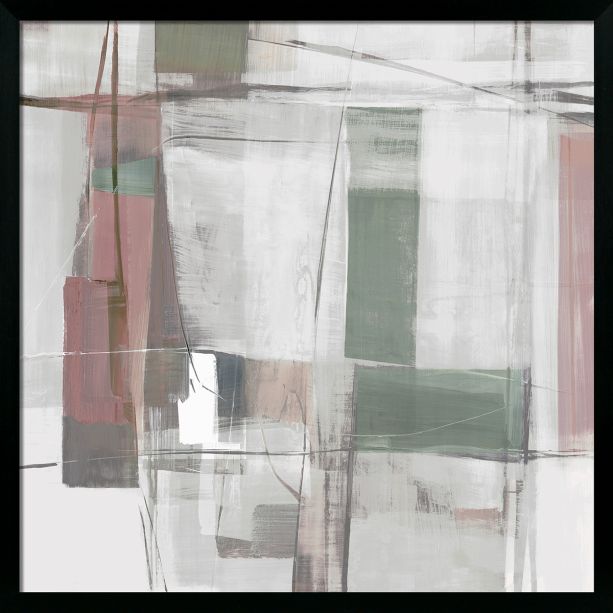 Green & Rose Fragments I by Camelot Pictures | Style Our Home