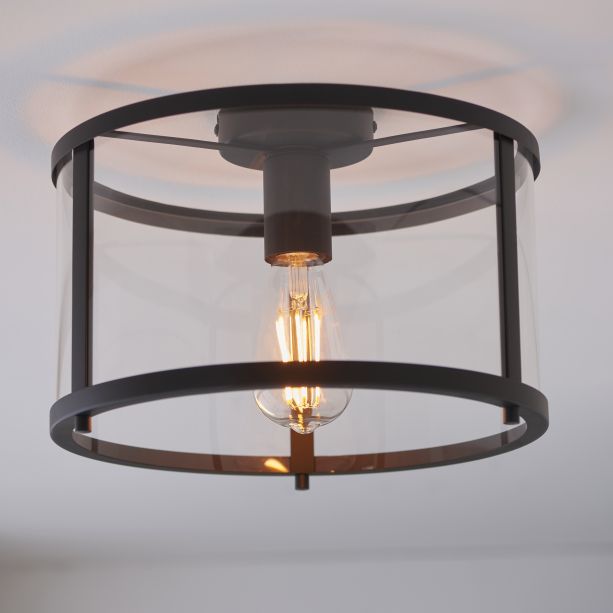 Hoptano 1 Ceiling Light Black by Gallary Living | Style Our Home