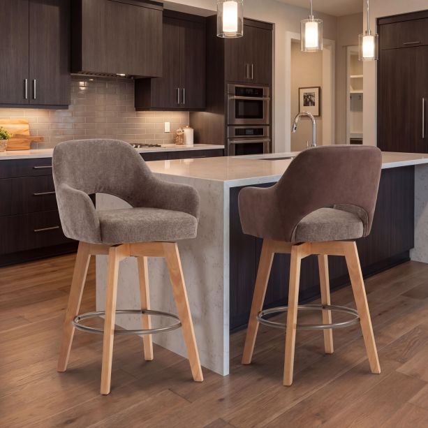 Marlowell Bar Stool (2pk) by Shankar | Style Our Home