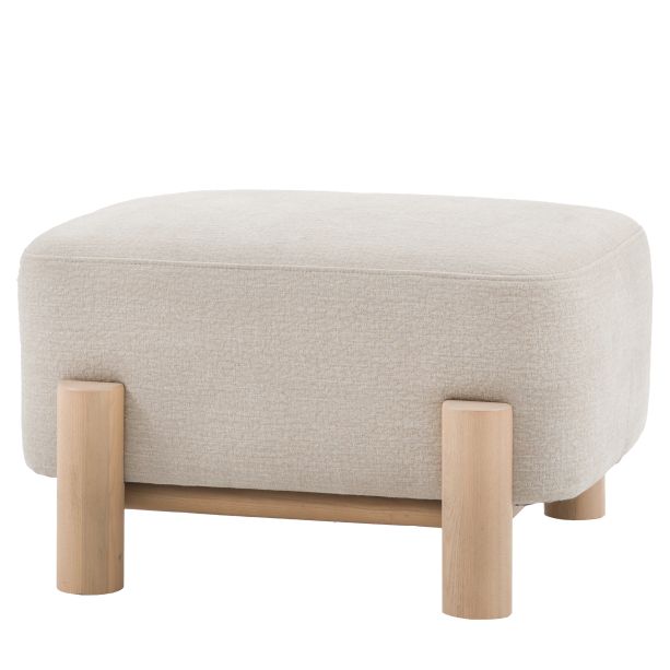 Husaro Footstool Willow Dusty by Gallery Living | Style Our Home