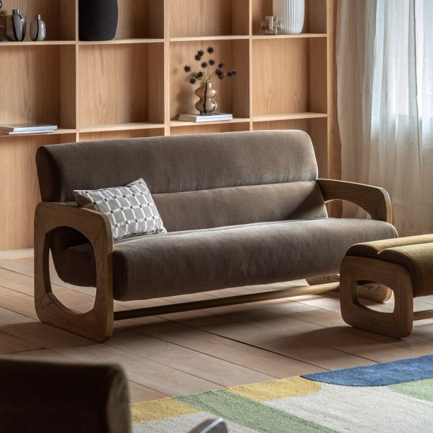 Marcello Footstool Verona Sepia by Gallery Living | Style Our Home