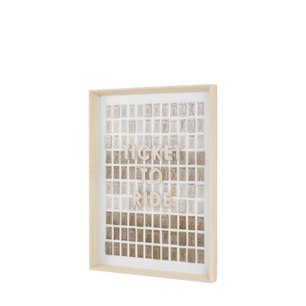 Tickano to Ride Framed Art by Gallery Living | Style Our Home