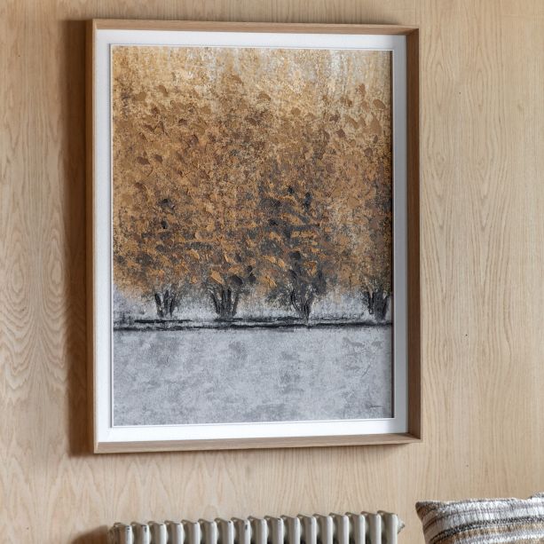 Hintano of Heat Framed Canvas by Gallery Living | Style Our Home