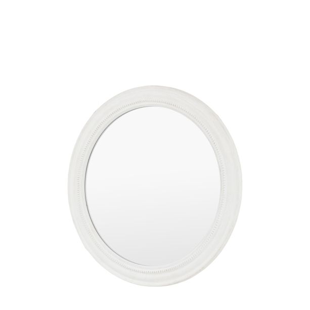 Shoreano Round Mirror White by Gallery Living | Style Our Home