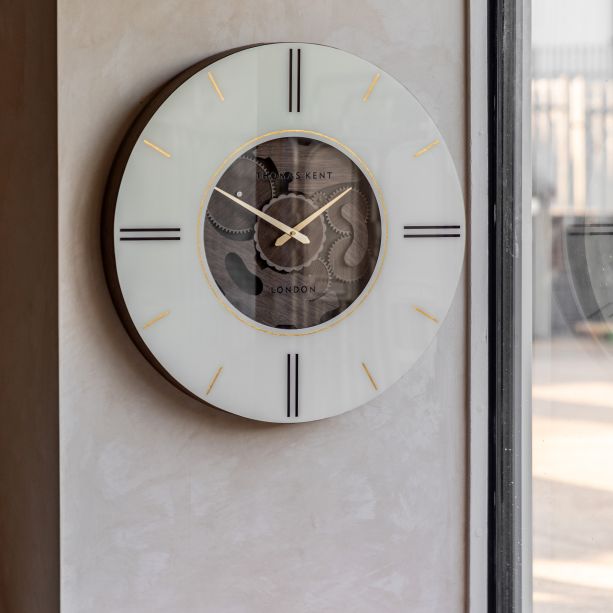 Coggano Wall Clock Dark Walnut by Gallery Living | Style Our Home