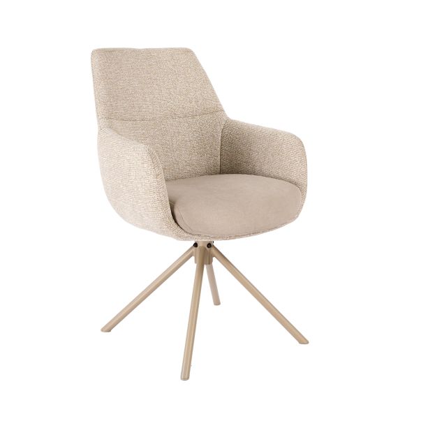 Grantbridge Swivel Dining Chair (2pk) by Shankar | Style Our Home