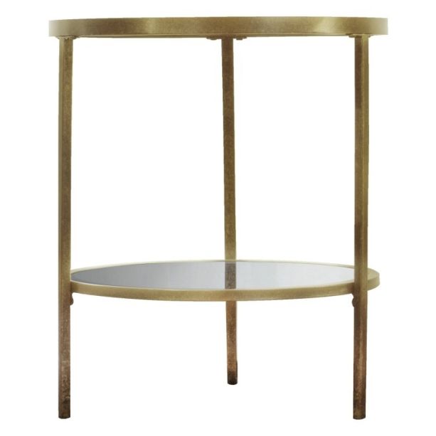Hudson Champagne Side Table - Style Our Home