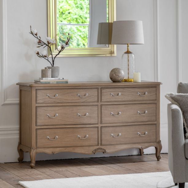 Chivaro 6 Drawer Chest Weathered