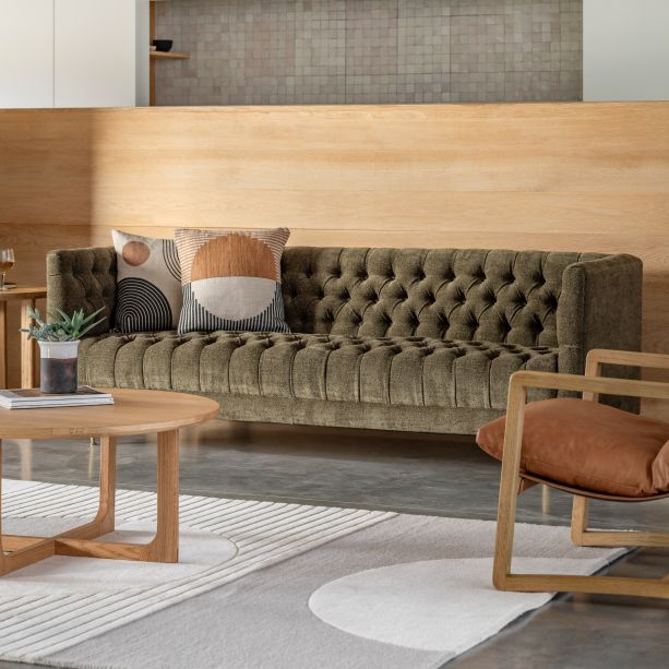 Daltaro Sofa Moss Green