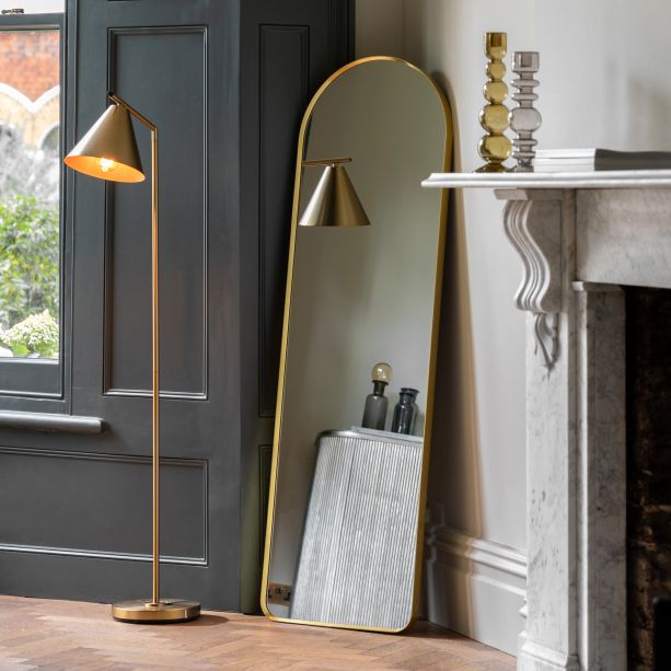 Holano Arch Mirror Gold by Gallery Living | Style Our Home