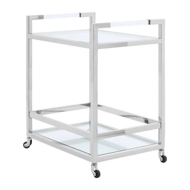 Vogara 2 Tier Drinks Trolley by Prestige Designs | Style Our Home