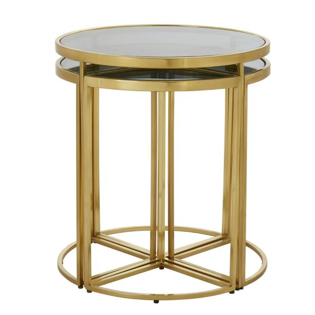 Axyvora 5 Piece Nesting Tables by Prestige Designs | Style Our Home