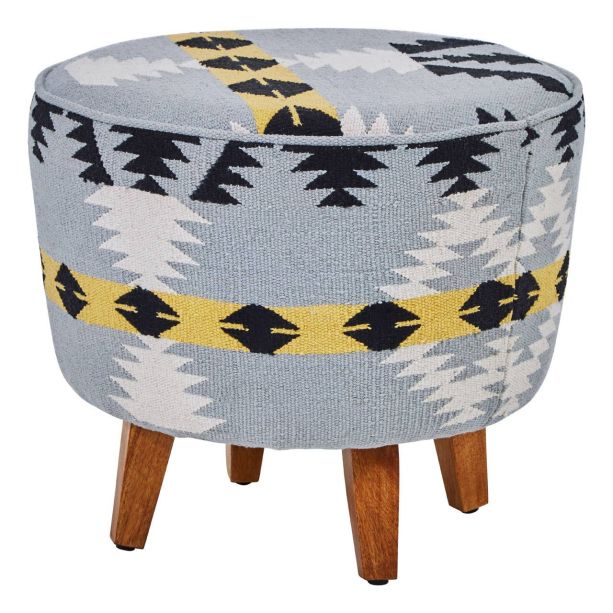 Cefivora Round Footstool by Prestige Designs | Style Our Home