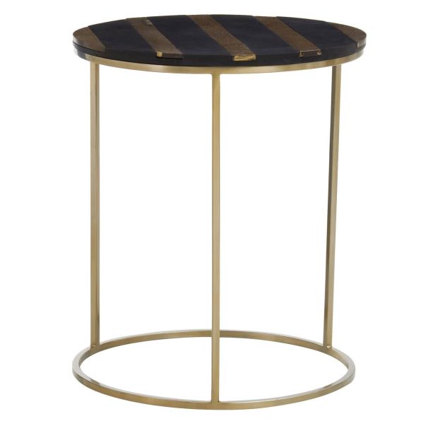 Arvexa Black And Gold Side Table by Prestige Designs | Style Our Home