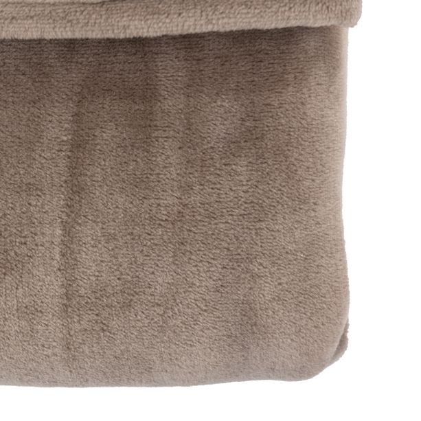 Simplyano Green Recycled Throw Taupe by Gallary Living | Style Our Home