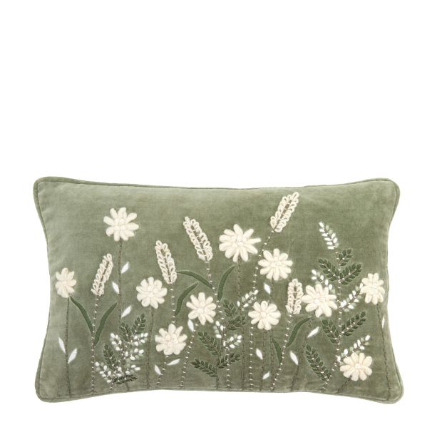 Ennerano Velvet Floral Cushion (Pair) by Gallary Living | Style Our Home